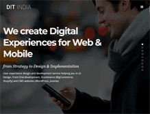Tablet Screenshot of ditindia.com